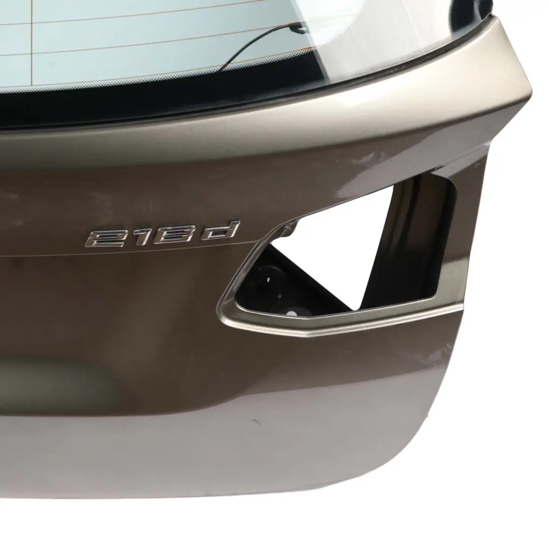 BMW F45 Boot Trunk Lid Tailgate Platinsilber Platinum Silver Metallic - C08 - SKU 7317766-PSM - Part number 7317766