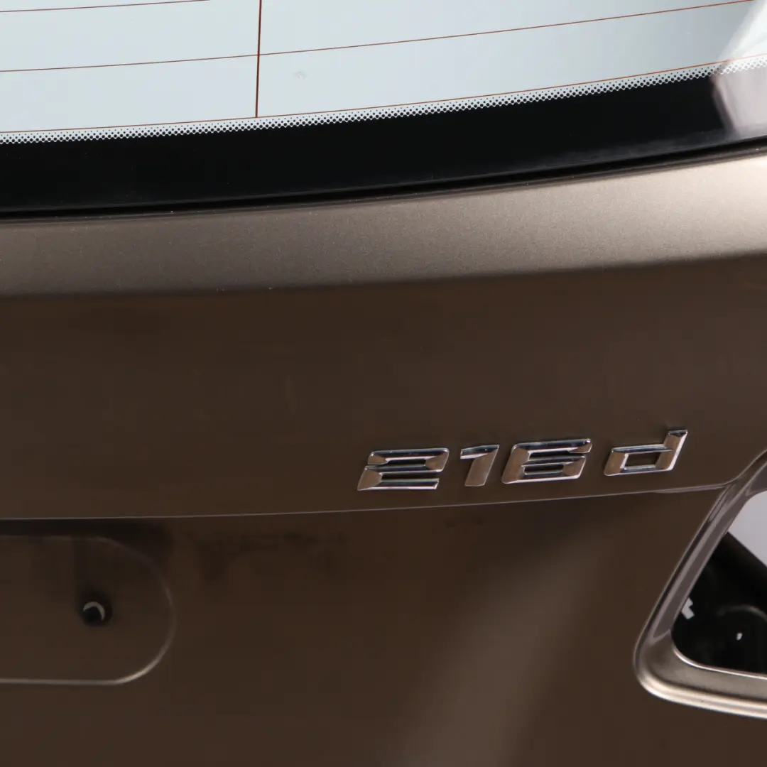 BMW F45 Boot Trunk Lid Tailgate Platinsilber Platinum Silver Metallic - C08 - SKU 7317766-PSM - Part number 7317766