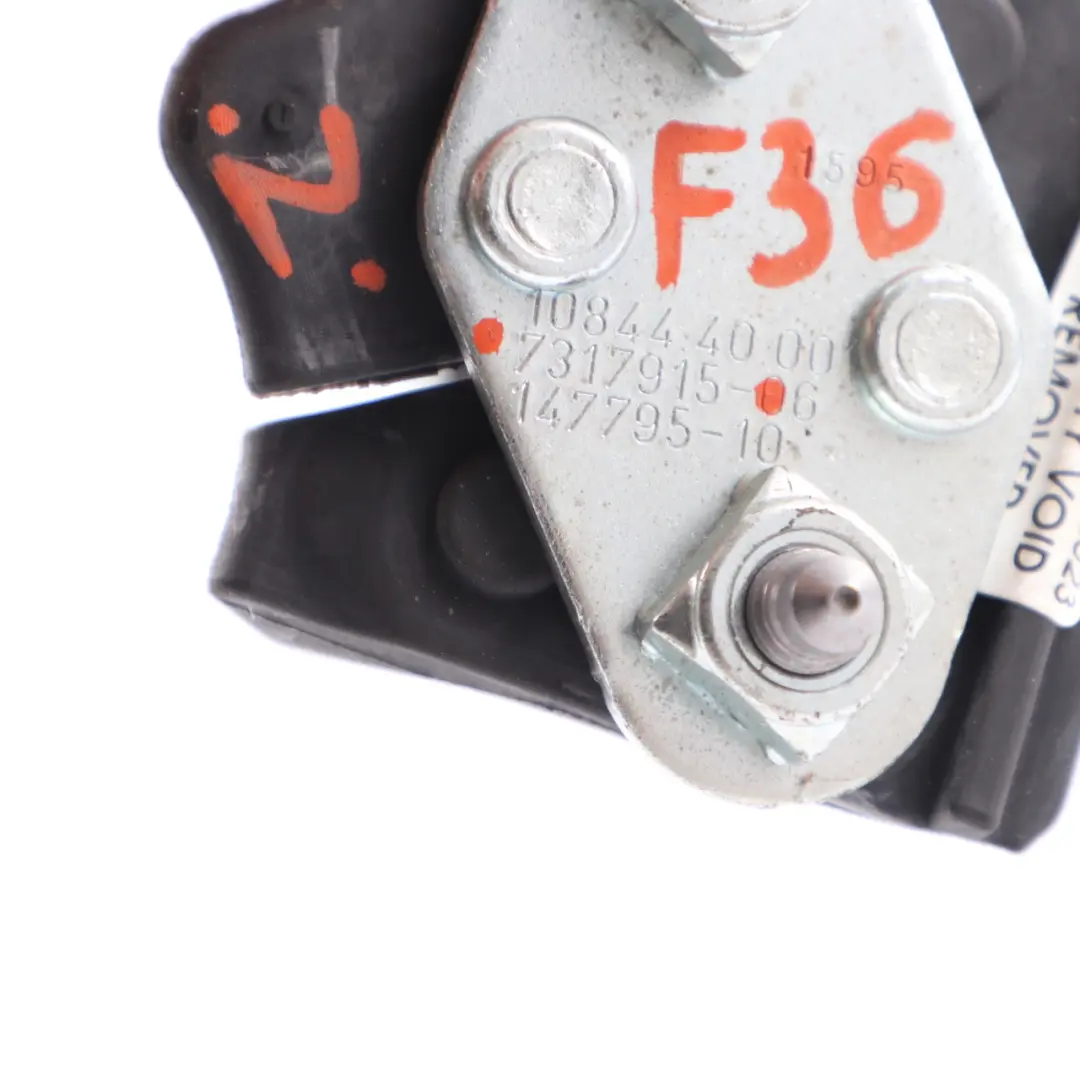 Baule Coperchio del Bagagliaio Serratura Gancio Posteriore per BMW F36 con numero di parte 7317915 BMW F36 Baule Coperchio del Bagagliaio Serratura Gancio Posteriore - SKU 7317915 - Numero di parte 7317915