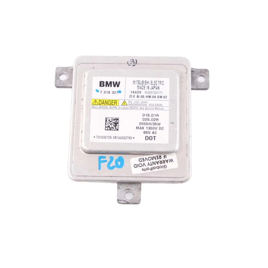 Controllo Fari Modulo Ballast Livello Xenon per BMW E84 E90 LCI F10 F20 con numero di parte 7318327 BMW E84 E90 LCI F10 F20 Controllo Fari Modulo Ballast Livello Xenon - SKU 7318327 - Numero di parte 7318327