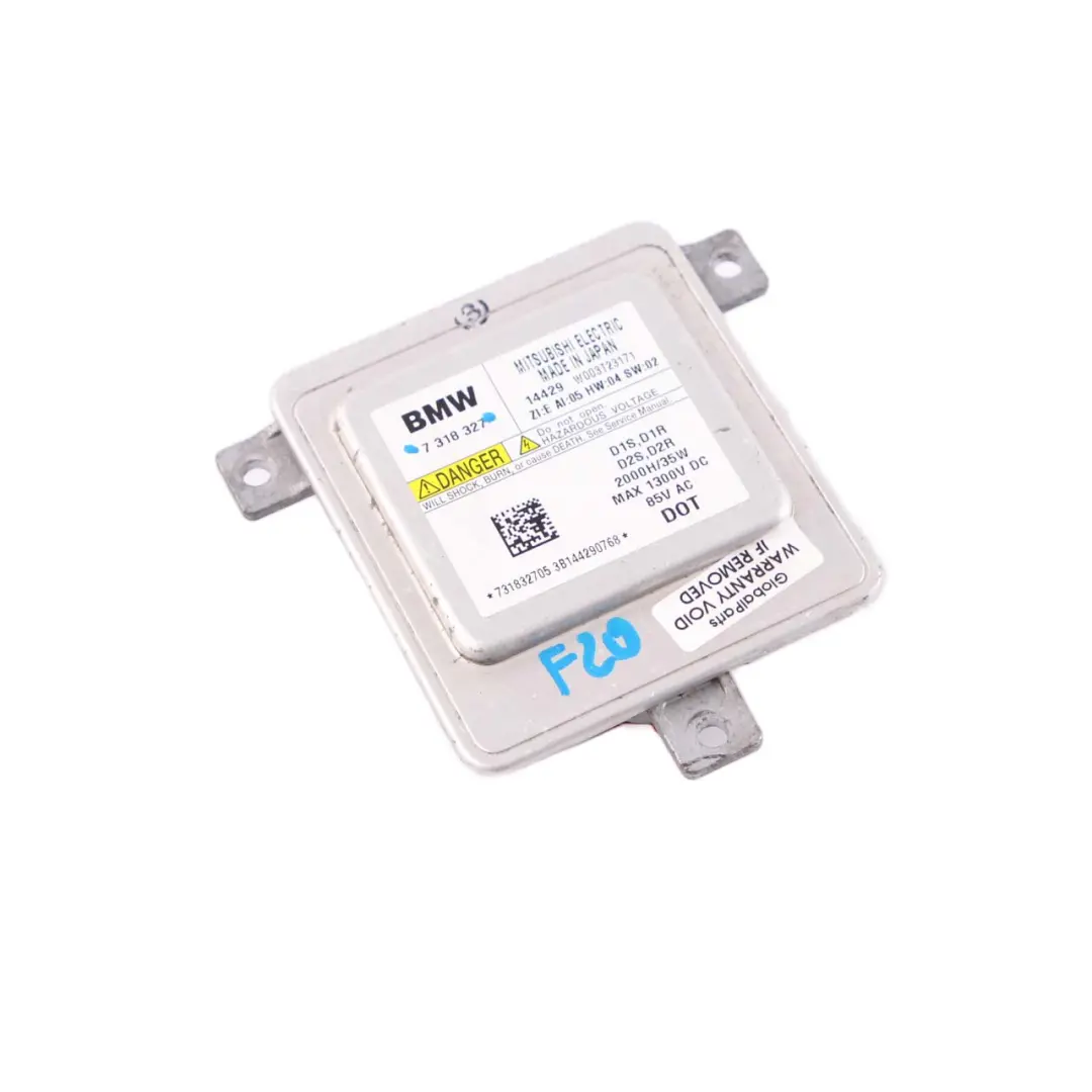 Controllo Fari Modulo Ballast Livello Xenon per BMW E84 E90 LCI F10 F20 con numero di parte 7318327 BMW E84 E90 LCI F10 F20 Controllo Fari Modulo Ballast Livello Xenon - SKU 7318327 - Numero di parte 7318327