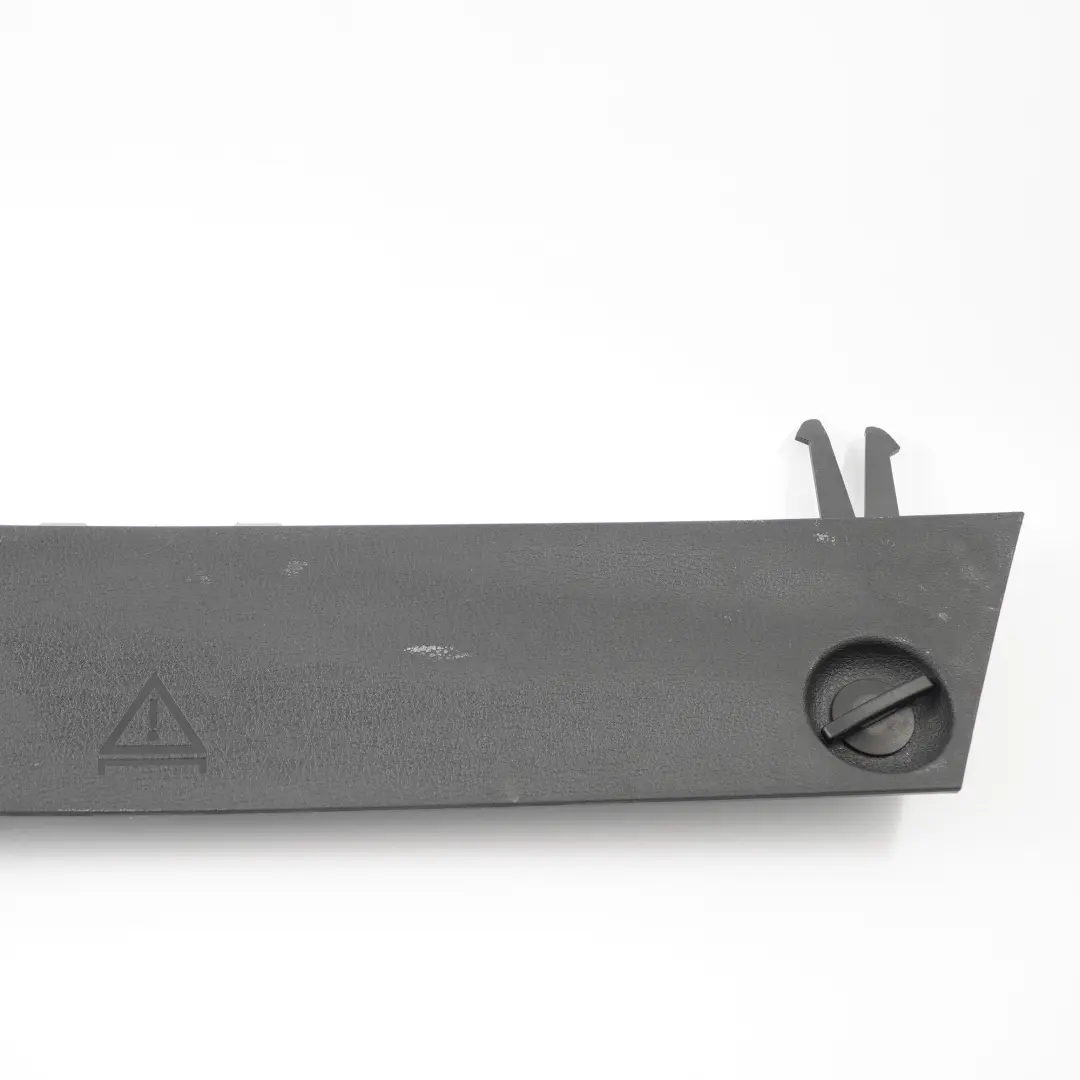 BMW F31 Trunk Boot Tailgate Lid Triangle Trim Panel Cover Black - SKU 7318330 - Part number 7318330