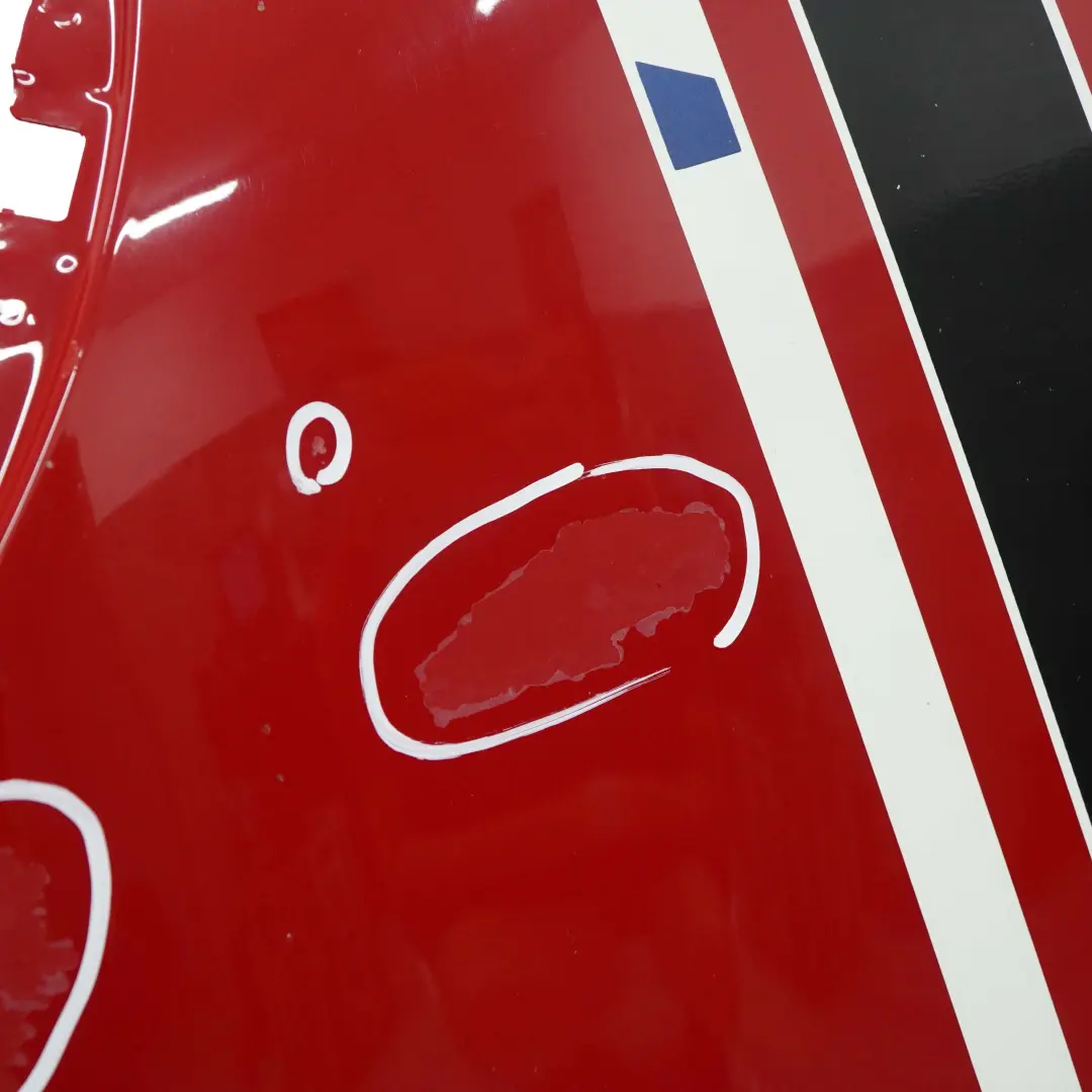 Mini R56 LCI Maska Pokrywa Silnika Chili Red 851 - SKU 7318364-CHRED - Numer Części 7318364