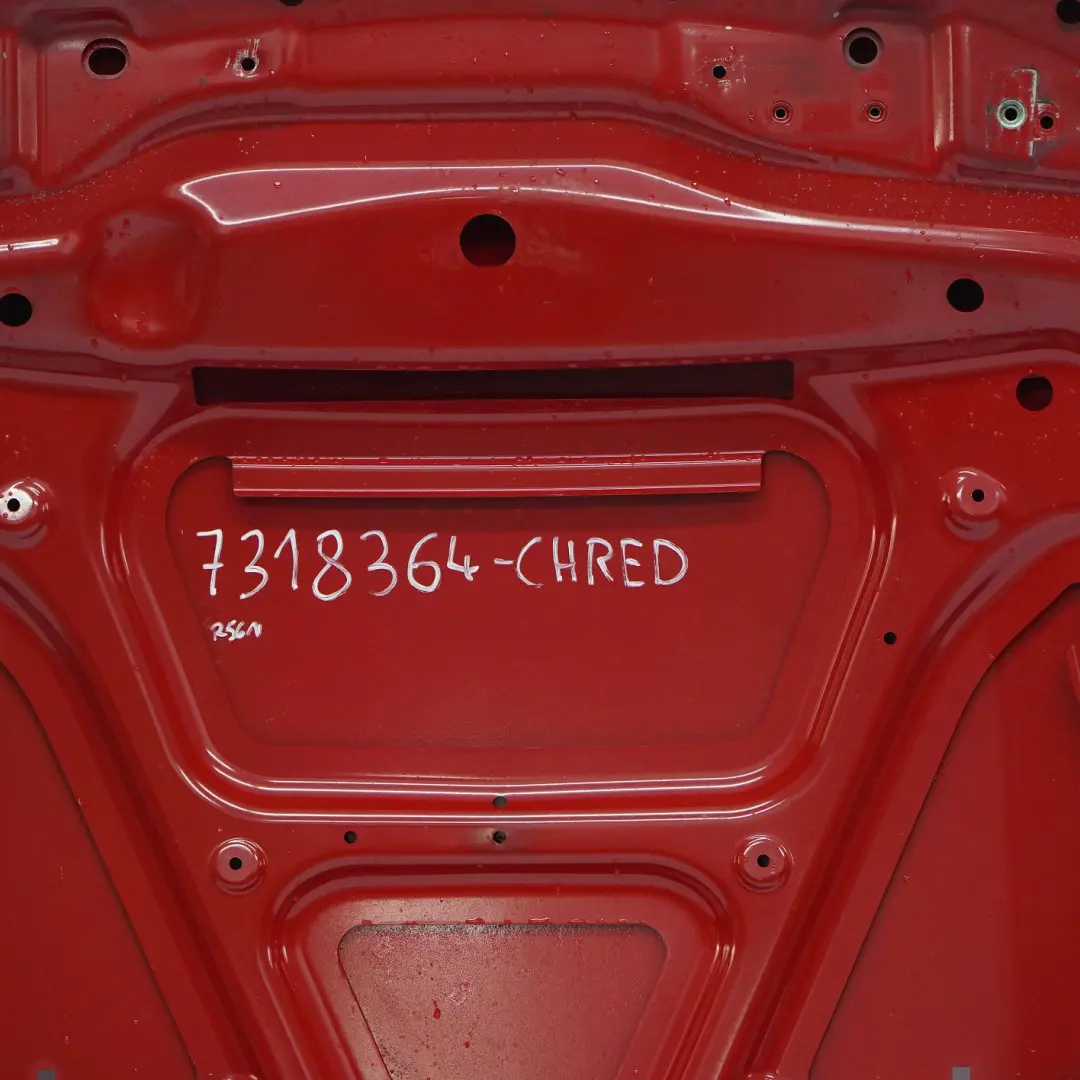 Mini R56 LCI Maska Pokrywa Silnika Chili Red 851 - SKU 7318364-CHRED - Numer Części 7318364
