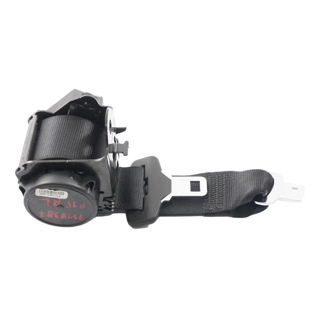 BMW X5 F15 Sicherheitsgurt Oberer Gurt Sicherheit hinten links Schwarz - SKU 7318387 - Teilenummer 7318387
