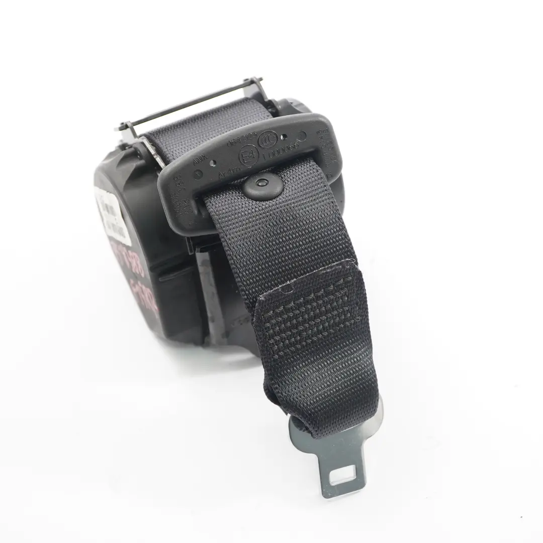 BMW X5 F15 Seat Belt Upper Belt Safety Rear Right O/S Black - SKU 7318388 - Part number 7318388
