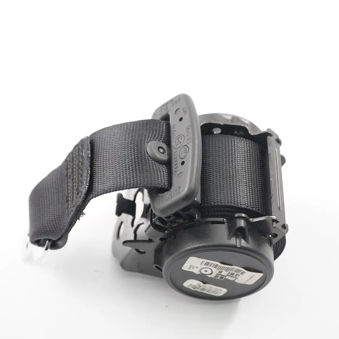 Belt Upper Belt Safety Rear Right O/S Black to BMW X5 F15 Seat with Part number 7318388 BMW X5 F15 Seat Belt Upper Belt Safety Rear Right O/S Black - SKU 7318388 - Part number 7318388