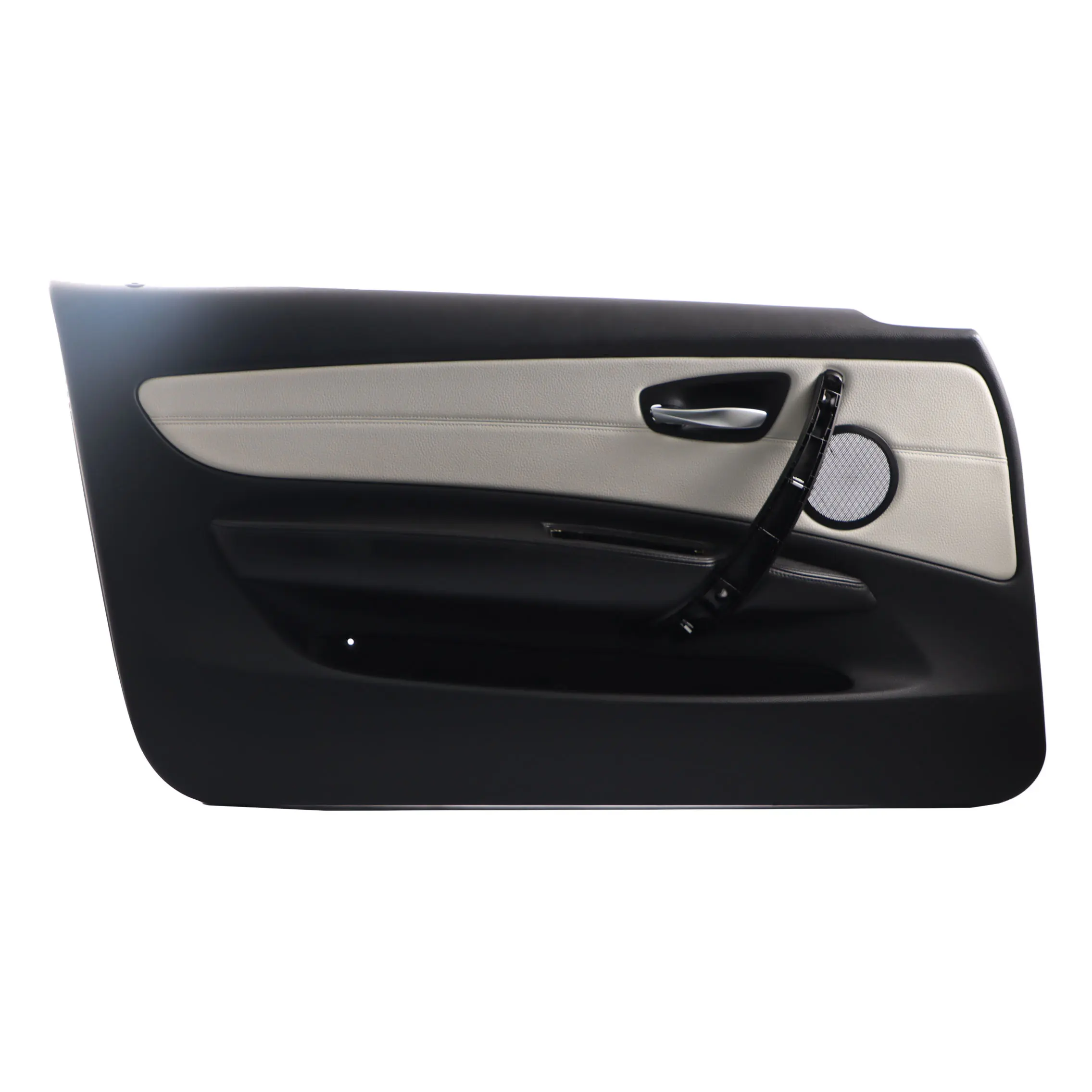 BMW E88 Türkarte vorne links Türverkleidung Leder Boston Pearl Grau