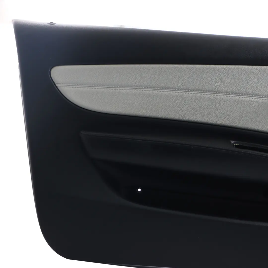 BMW E88 Carte de Porte Avant Gauche Panneau de Porte Cuir Boston Gris Perle - SKU 7318589 - Numéro de pièce 7318589