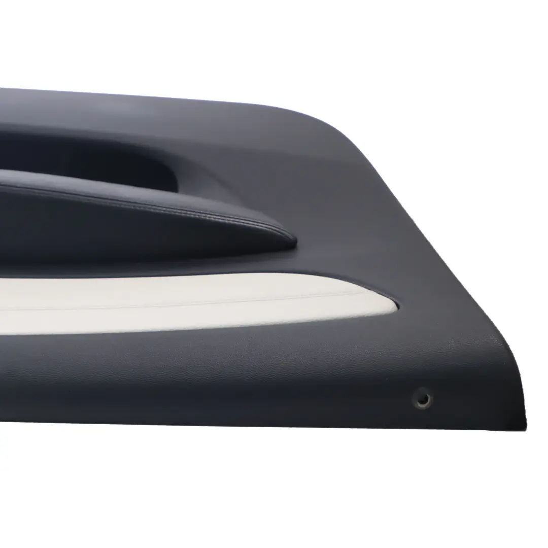 BMW E88 Door Card Front Left N/S Door Trim Panel Leather Boston Pearl Grey - SKU 7318589 - Part number 7318589