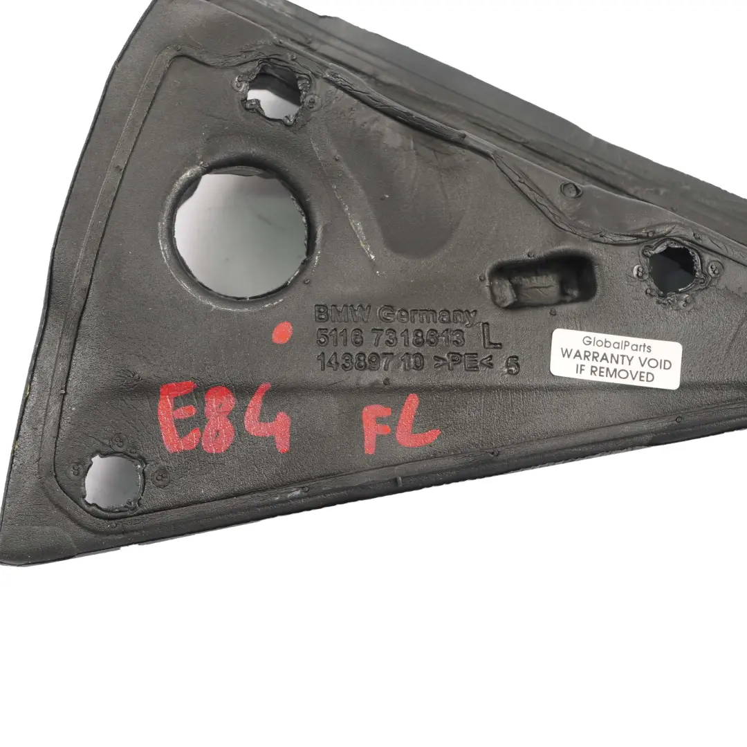 BMW X1 E84 Trim Insulation Outer Left Triangle - SKU 7318613 - Numéro de pièce 7318613