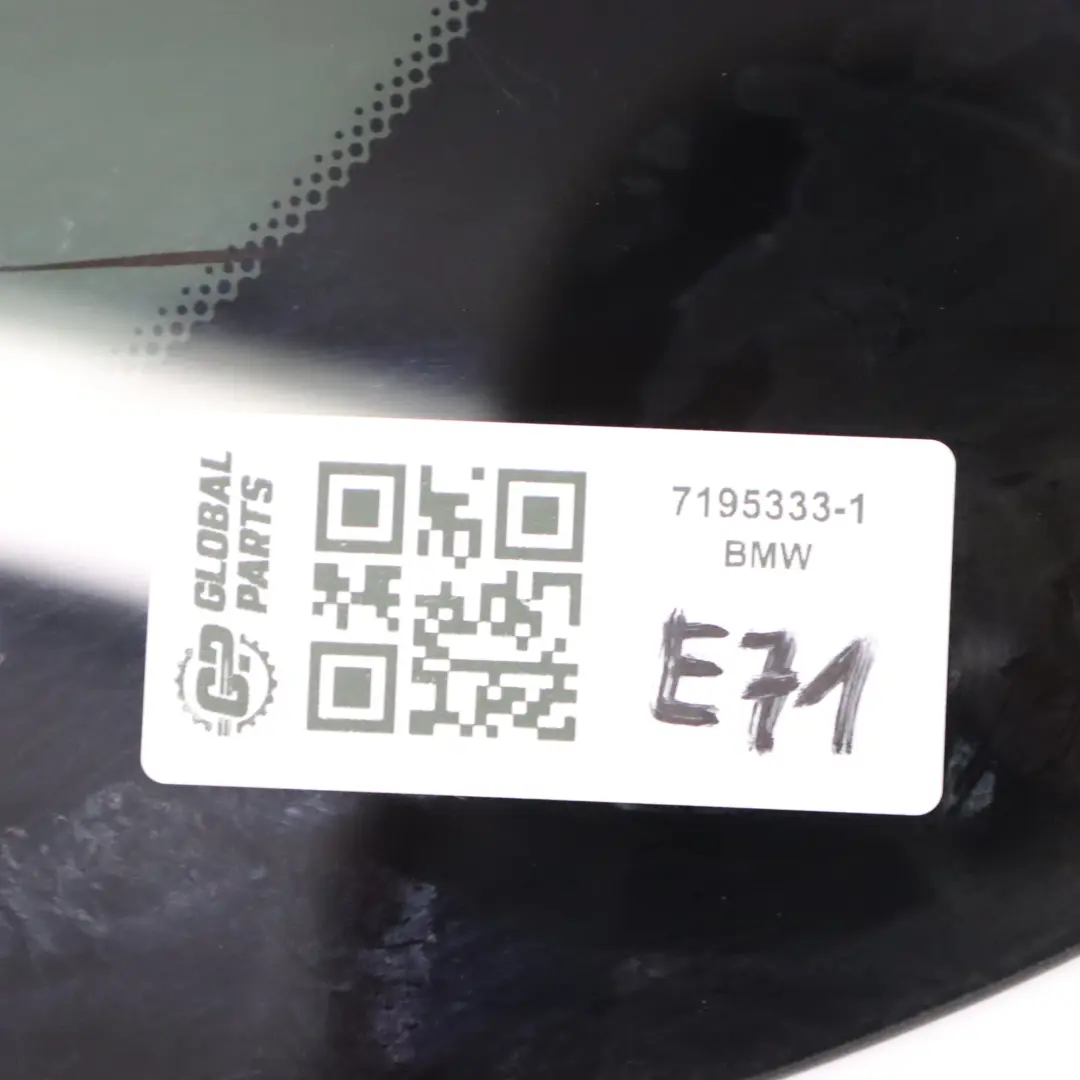 BMW X6 F16 Rear Window Tailgate Boot Trunk Lid Glass Glazing Tinted AS3 - SKU 7318952 - Part number 7195333