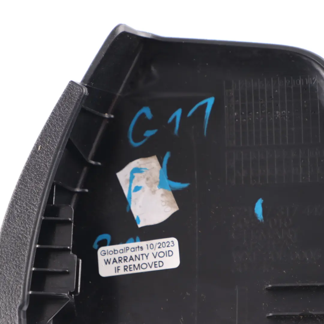 Finisher Rail Panel Trim Front Left N/S 7317447 to Seat Cover BMW F10 F11 LCI G30 with Part number 7318987 Seat Cover BMW F10 F11 LCI G30 Finisher Rail Panel Trim Front Left N/S 7317447 - SKU 7318987 - Part number 7318987