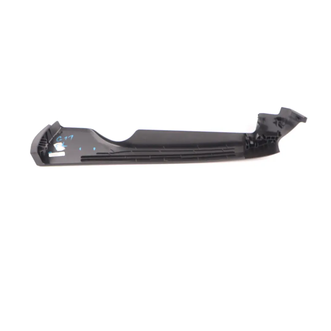Finisher Rail Panel Trim Front Left N/S 7317447 to Seat Cover BMW F10 F11 LCI G30 with Part number 7318987 Seat Cover BMW F10 F11 LCI G30 Finisher Rail Panel Trim Front Left N/S 7317447 - SKU 7318987 - Part number 7318987