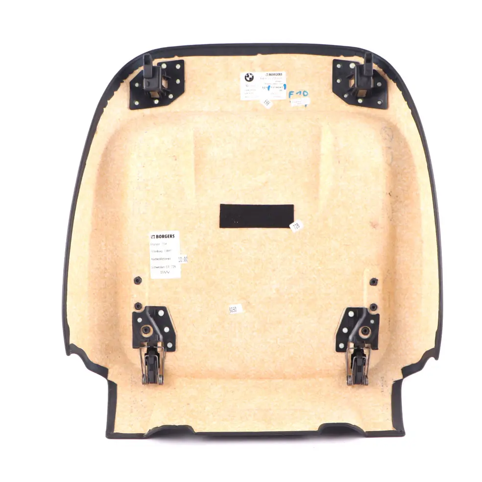  Cubre Respaldo BMW F01 F07 F10 LCI Asiento Delantero Panel Trasero Negro - SKU 7319047 - Número de pieza 7319047