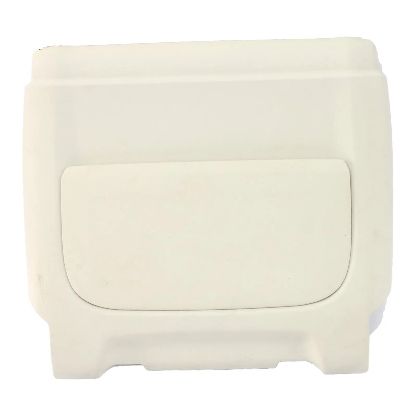 BMW F01 F10 LCI Confort Delantero Asiento Respaldo Panel Elfenbein Weiss 7319073