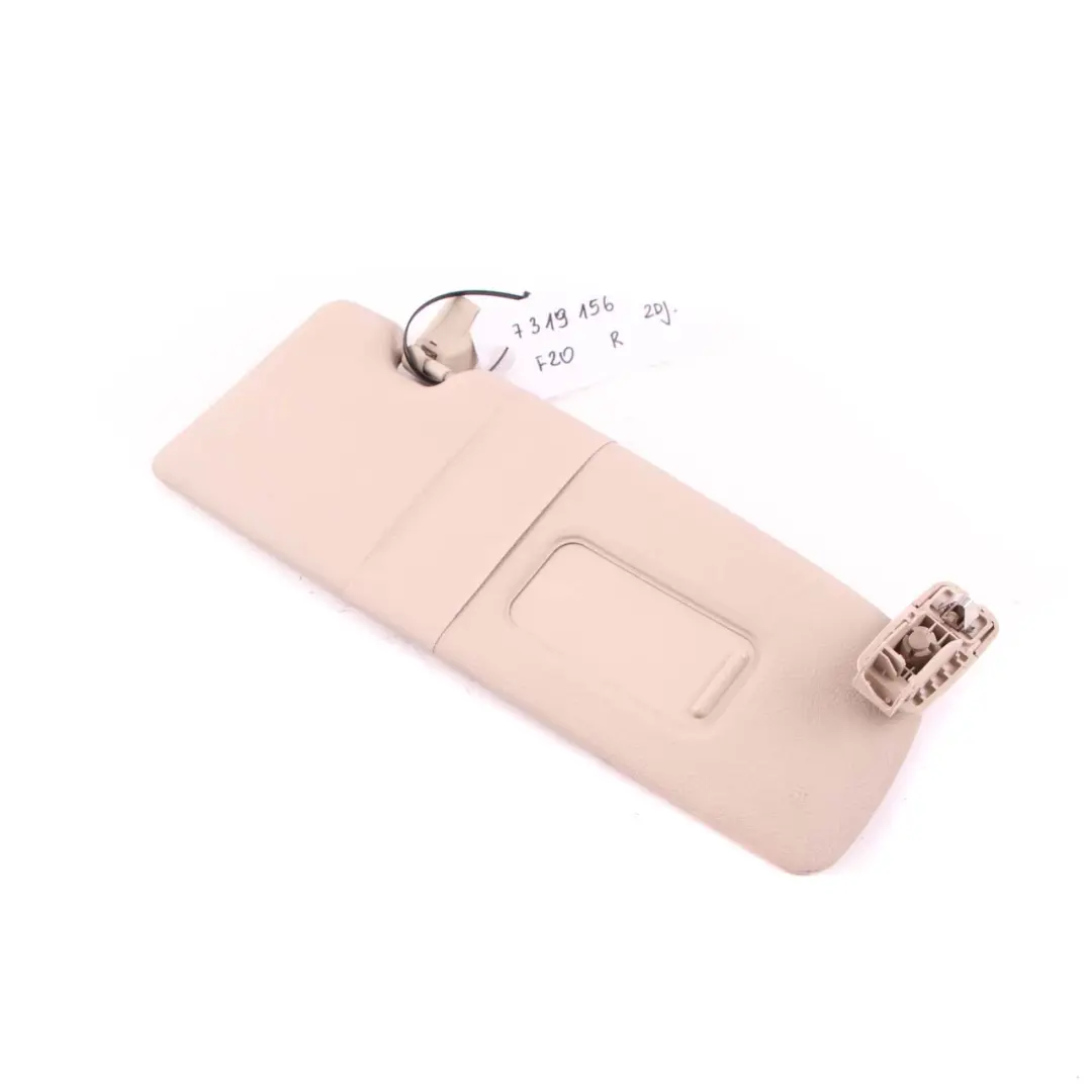 BMW F20 F21 LCI Pare Soleil Rétroviseur Droit Toiture Oyster - SKU 7319156 - Numéro de pièce 7319156
