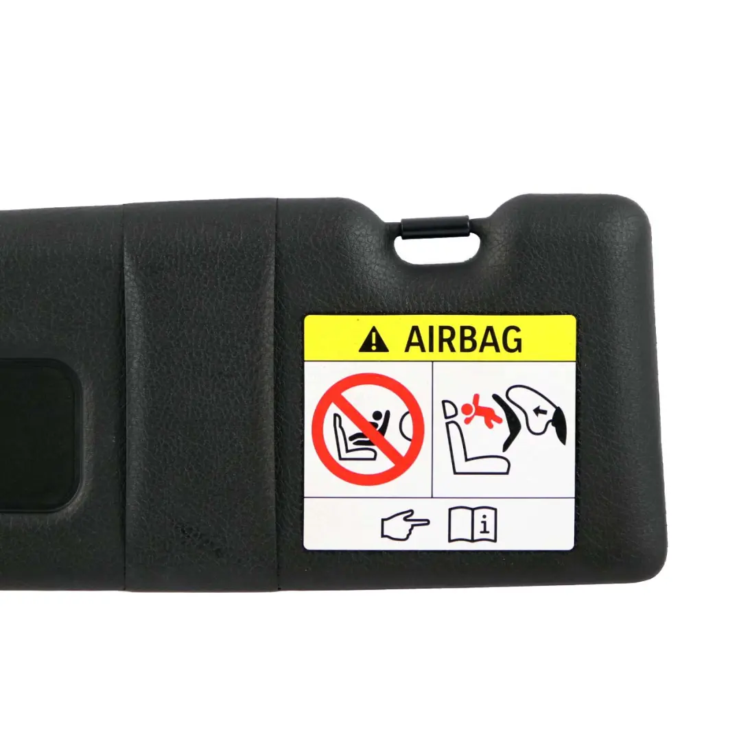 BMW F20 F21 LCI Sun Visor With Mirror Left N/S Schwarz Black - SKU 7319157 - Part number 7319157