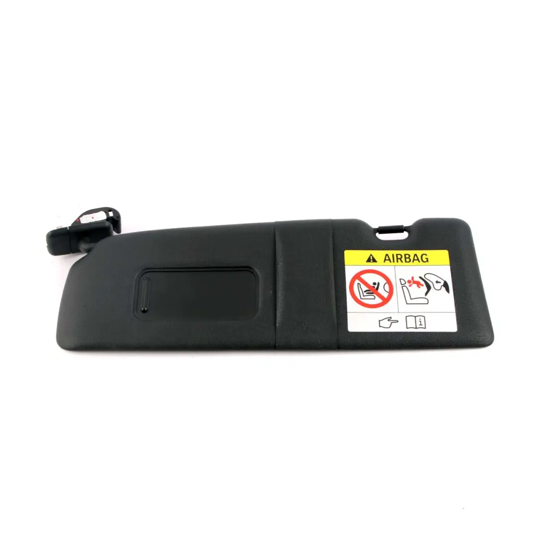 BMW F20 F21 LCI Sun Visor With Mirror Left N/S Schwarz Black - SKU 7319157 - Part number 7319157