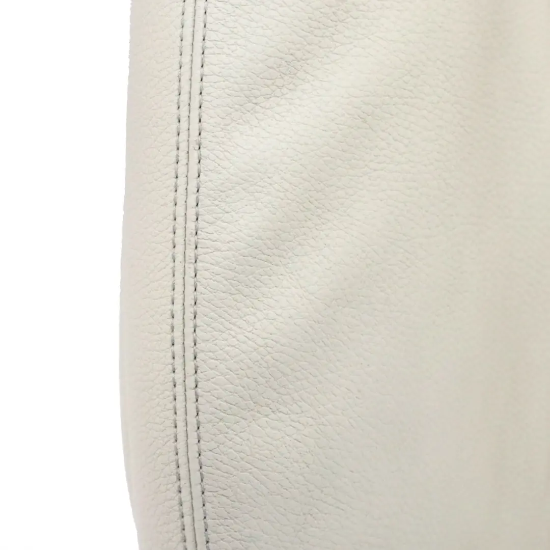 BMW F01 Funda Respaldo Asiento Delantero Derecho Calefactable Cuero Blanco - SKU 7319294 - Número de pieza 7319294
