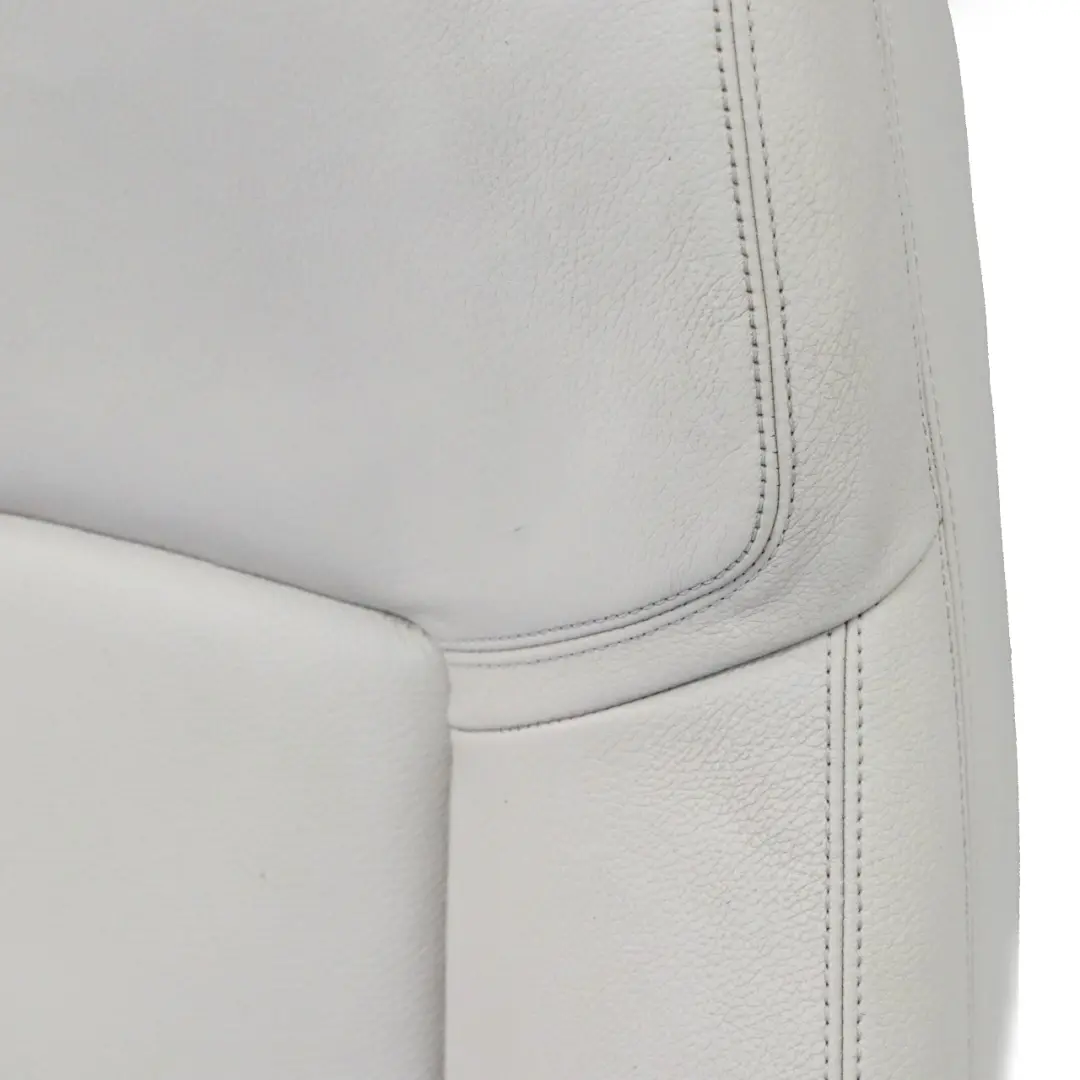 BMW F01 Seat Backrest Cover Front Right Comfort O/S Heated Leather Ivory White - SKU 7319294 - Part number 7319294