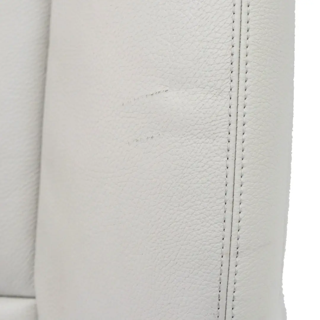 BMW F01 Funda Respaldo Asiento Delantero Derecho Calefactable Cuero Blanco - SKU 7319294 - Número de pieza 7319294