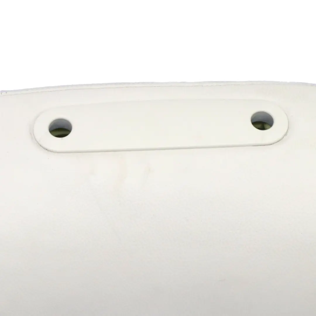 BMW F01 Seat Backrest Cover Front Right Comfort O/S Heated Leather Ivory White - SKU 7319294 - Part number 7319294