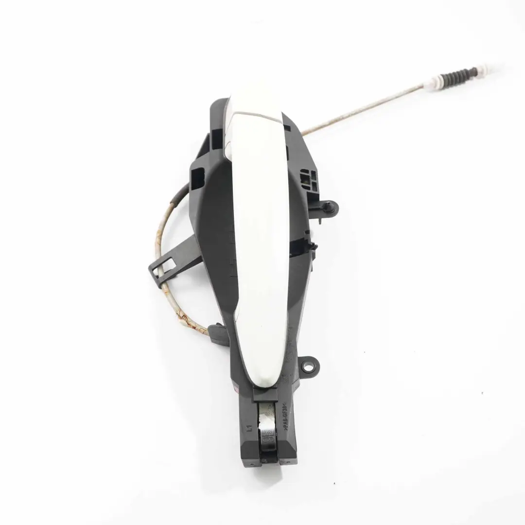 Maniglia Porta Posteriore Sinistra Esterna Alpine Bianco 300 per BMW F25 X3 con numero di parte 7319353 BMW F25 X3 Maniglia Porta Posteriore Sinistra Esterna Alpine Bianco 300 - SKU 7319353-AW1 - Numero di parte 7319353