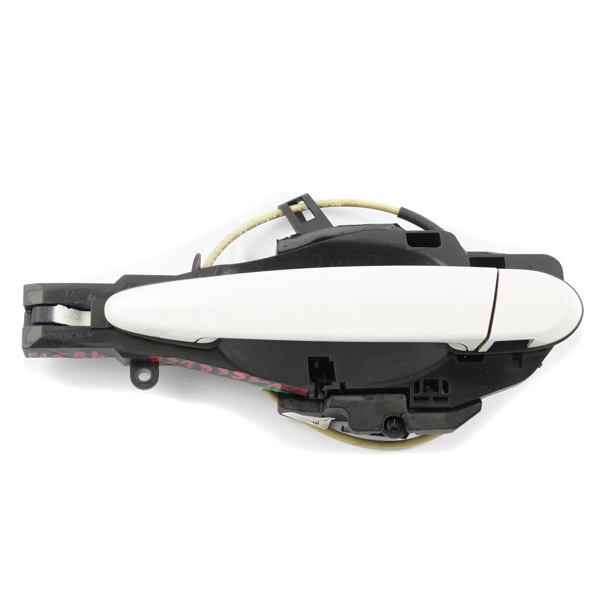 BMW F25 X3 manija puerta trasera izquierda fuera Alpine Blanco - 300 7319353