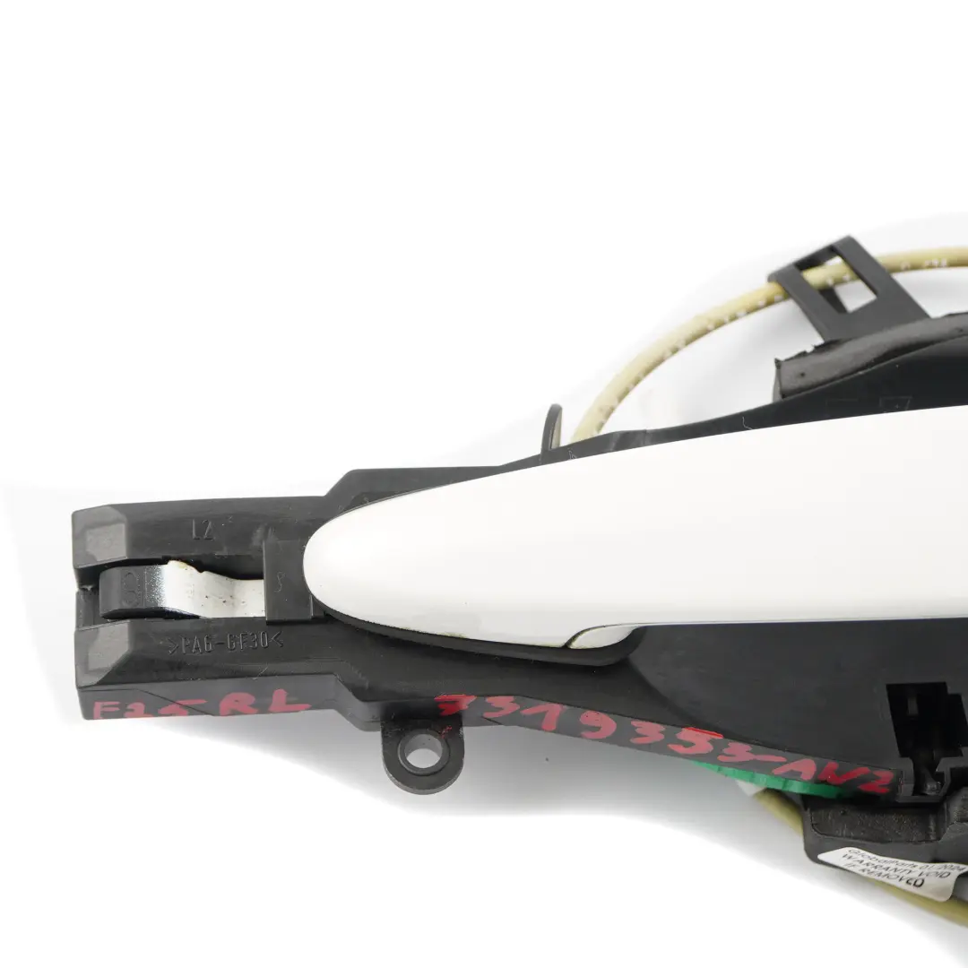 BMW F25 X3 Door Grab Handle Rear Left N/S Outside Alpine White - 300 - SKU 7319353-AW2 - Part number 7319353