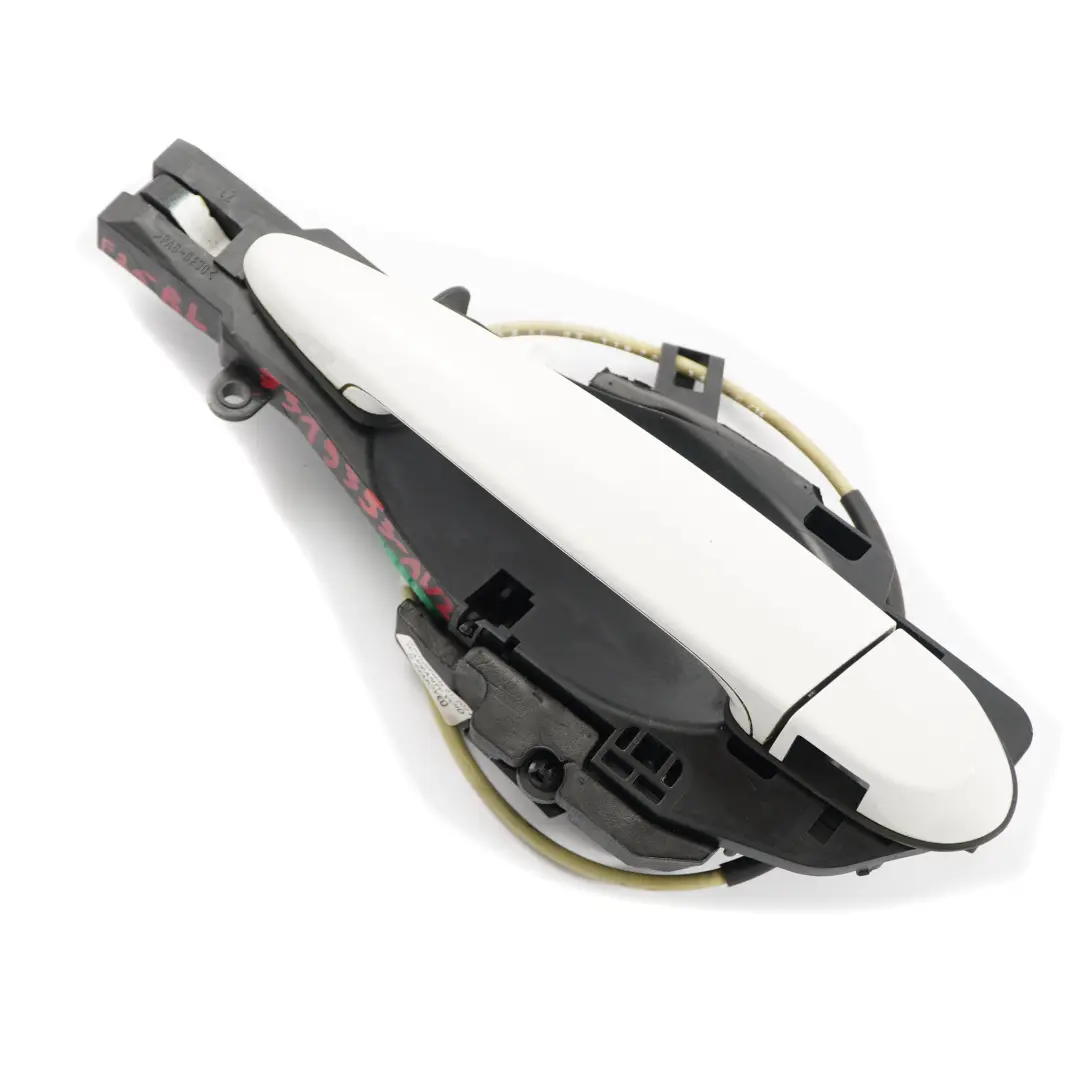 BMW F25 X3 manija puerta trasera izquierda fuera Alpine Blanco - 300 - SKU 7319353-AW2 - Número de pieza 7319353