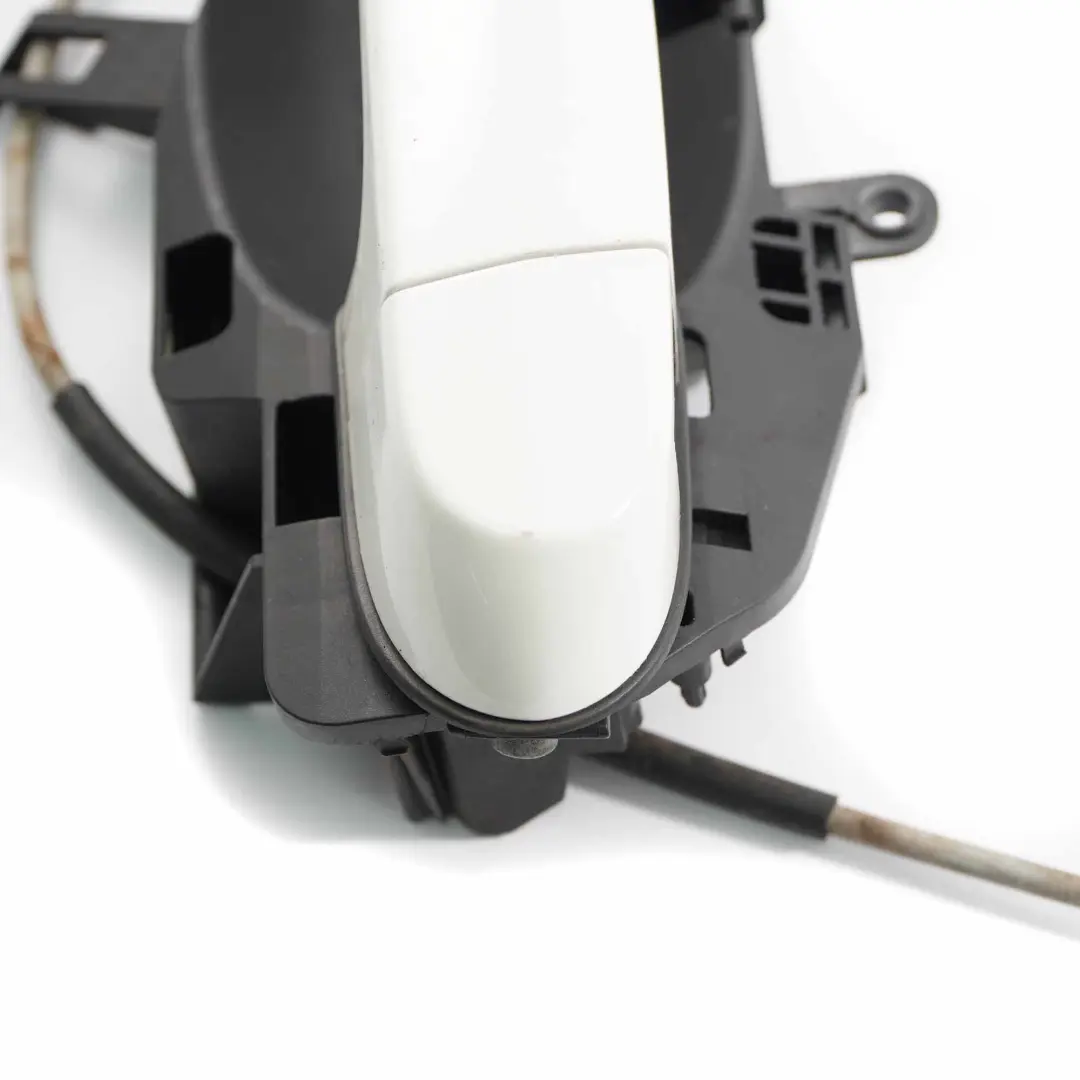BMW F25 X3 Door Grab Handle Rear Right O/S Outside Alpine White 300 - SKU 7319353-AW - Part number 7319353