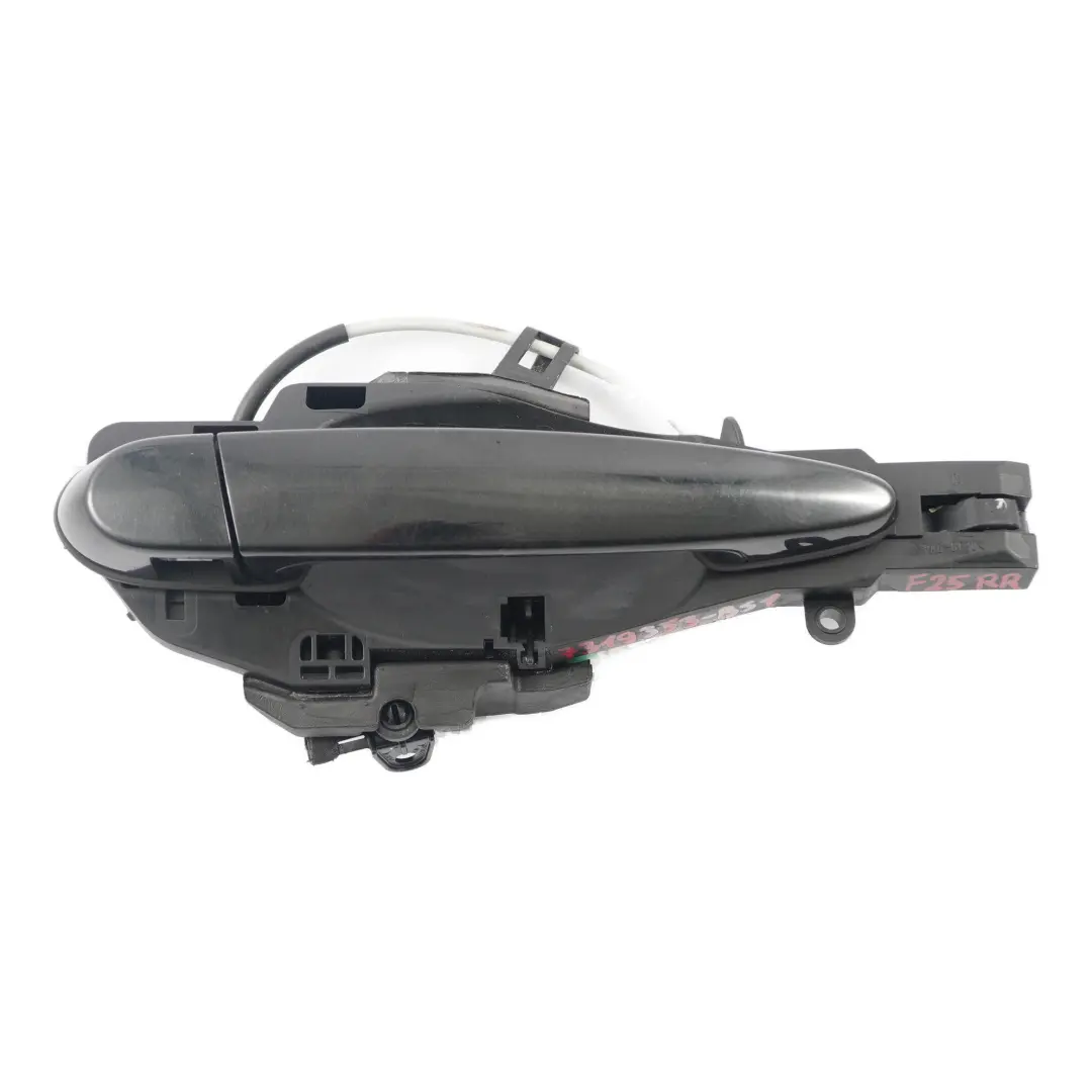 BMW F25 X3 Door Grab Handle Rear Right O/S Outside Black Sapphire Metallic - 475 - SKU 7319353-BS1 - Part number 7319353