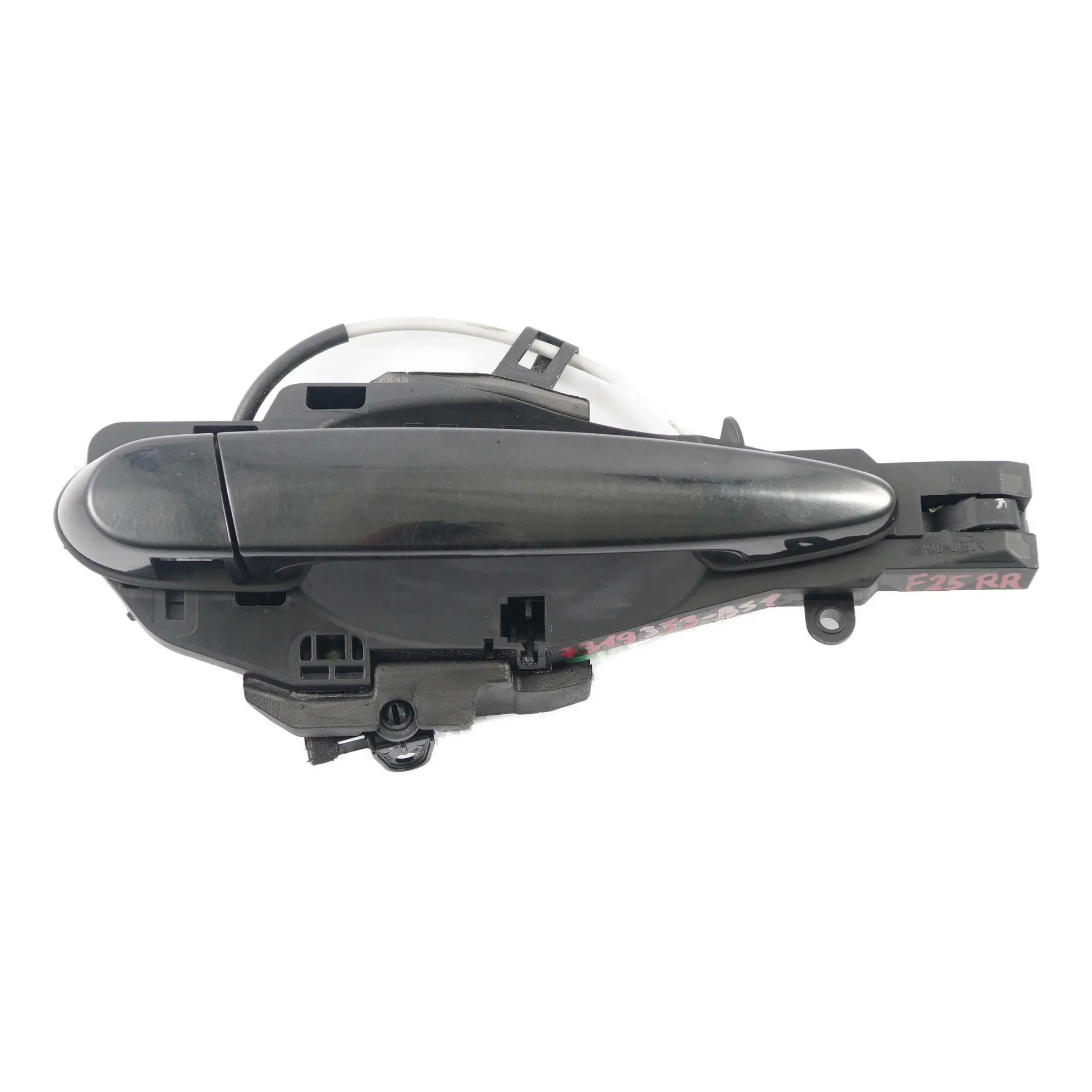 BMW F25 X3 manija puerta trasera derecha Exterior Negro Zafiro Metálico - 475