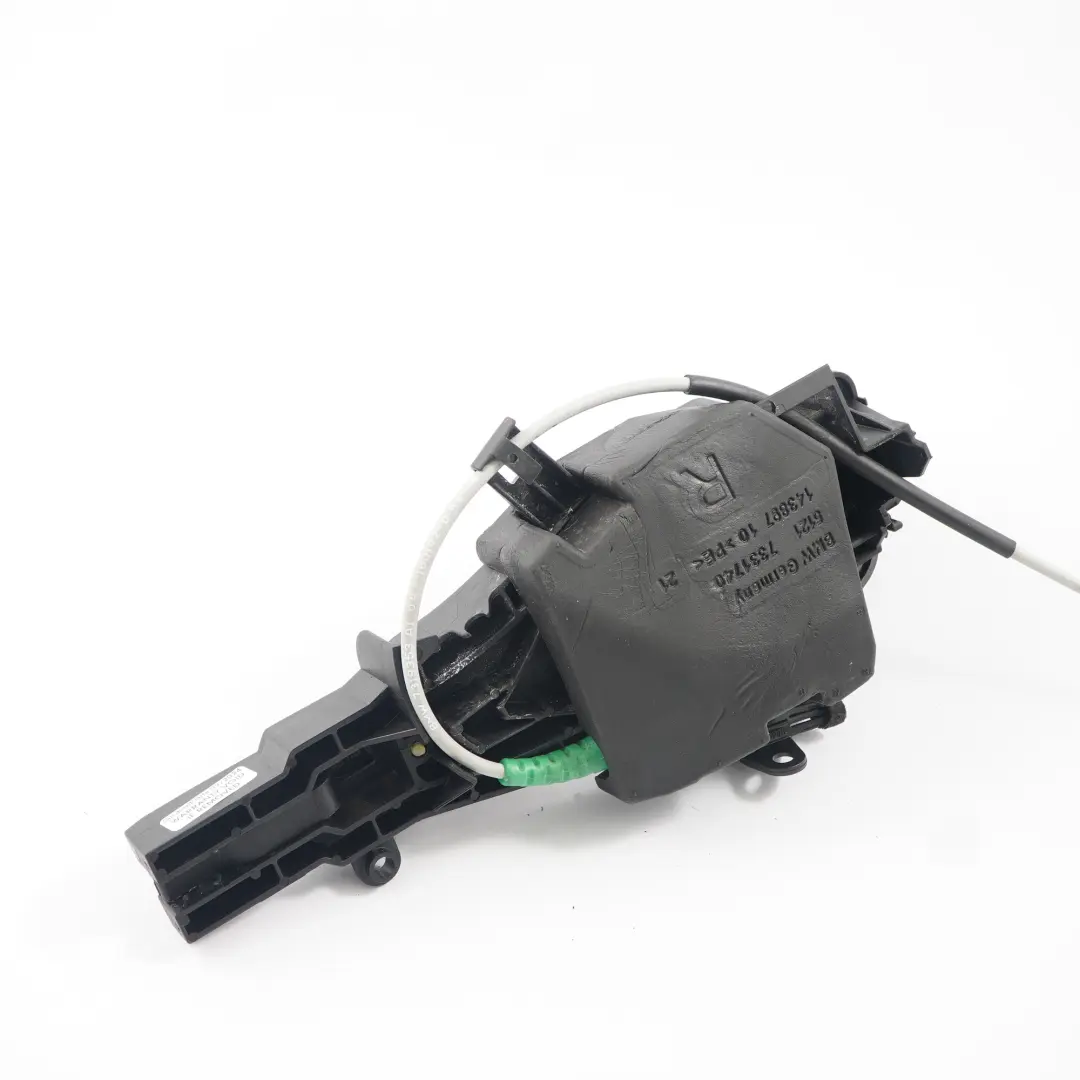 BMW F25 X3 Maniglia porta posteriore destra Esterno Nero Zaffiro - 475 - SKU 7319353-BS1 - Numero di parte 7319353