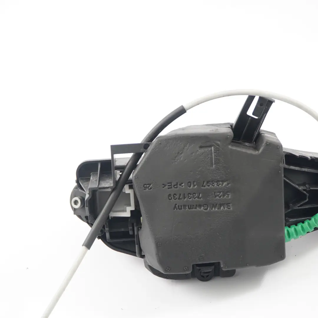 BMW F25 X3 Tür Griff Hinten Links Aussen Schwarz Saphir - 475 - SKU 7319353-BS - Teilenummer 7319353