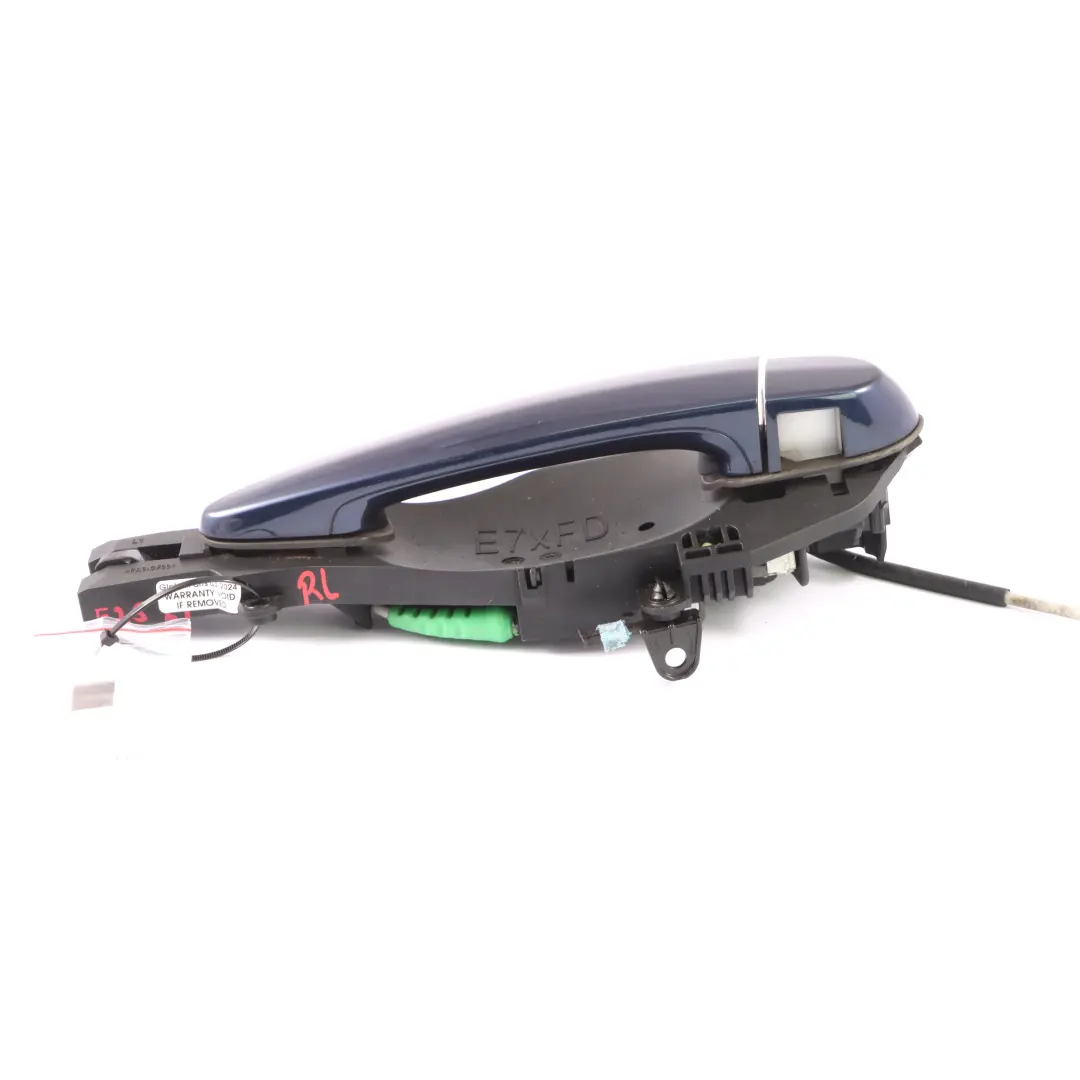 BMW F25 X3 Maniglia Porta Posteriore Sinistra Esterna Blu Mare Profondo - A76 - SKU 7319353-DSB - Numero di parte 7319353
