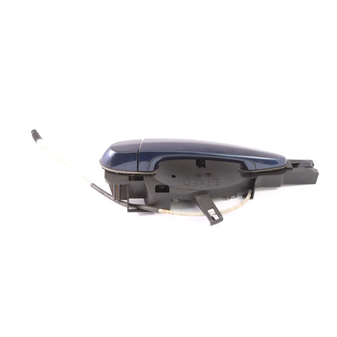 BMW F25 X3 Door Grab Handle Rear Left N/S Outside Deep Sea Blue - A76 - SKU 7319353-DSB - Part number 7319353