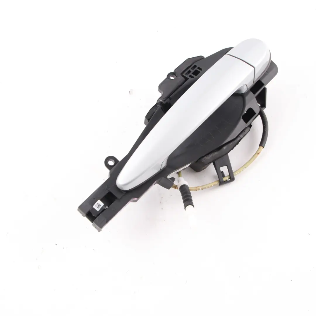 Door Grab Handle Rear Right O/S Outside Glacier Silver A83 to BMW F25 X3 with Part number 7319353 BMW F25 X3 Door Grab Handle Rear Right O/S Outside Glacier Silver A83 - SKU 7319353-GSB - Part number 7319353