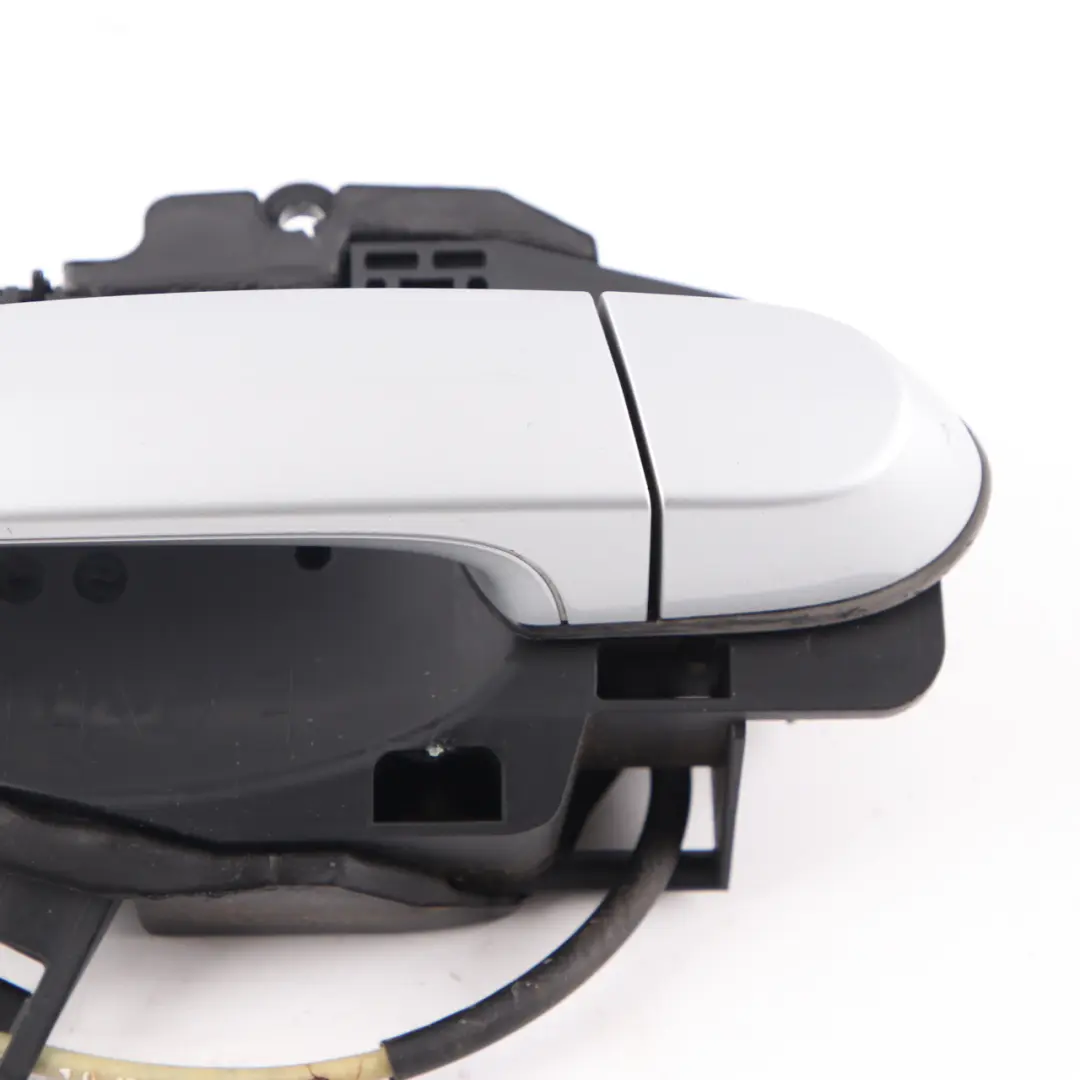 Door Grab Handle Rear Right O/S Outside Glacier Silver A83 to BMW F25 X3 with Part number 7319353 BMW F25 X3 Door Grab Handle Rear Right O/S Outside Glacier Silver A83 - SKU 7319353-GSB - Part number 7319353