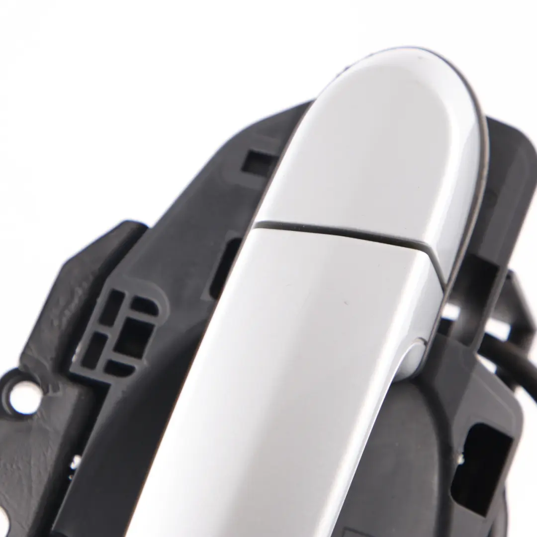 BMW F25 X3 Door Grab Handle Rear Right O/S Outside Glacier Silver A83 - SKU 7319353-GSB - Part number 7319353