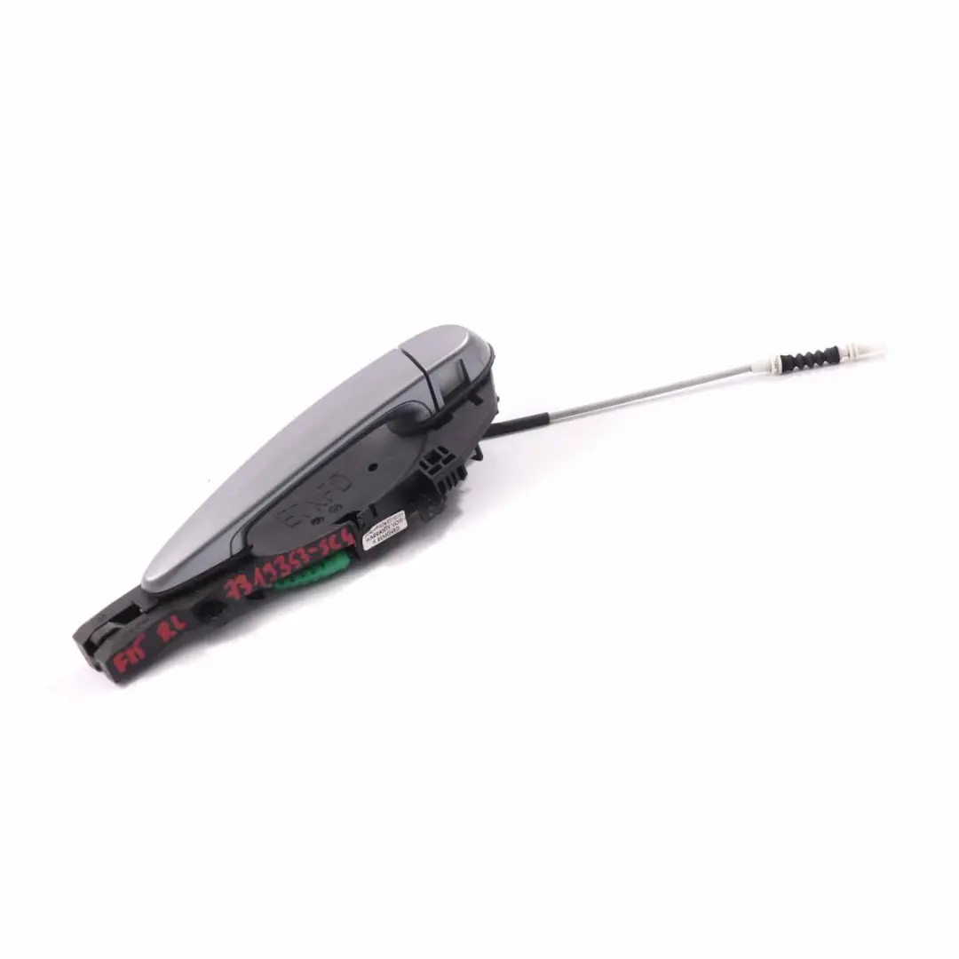 BMW F25 X3 Tür griff hinten links Außenraum Grau A52 - SKU 7319353-SCG - Teilenummer 7319353