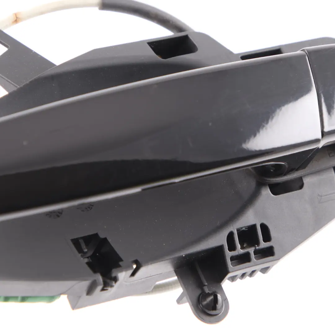 BMW F25 X3 Door Grab Handle Rear Left N/S Outside Schwarz 2 Black - 668 - SKU 7319353-SCH1 - Part number 7319353