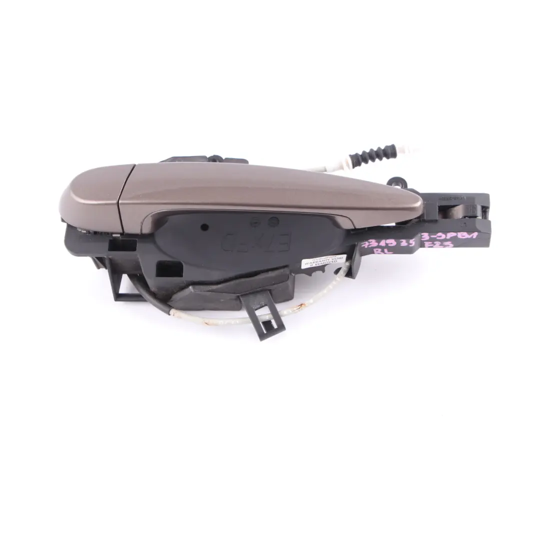Door Grab Handle Rear Left N/S Outside Sparkling Bronze B06 to BMW F25 X3 with Part number 7319353 BMW F25 X3 Door Grab Handle Rear Left N/S Outside Sparkling Bronze B06 - SKU 7319353-SPB1 - Part number 7319353