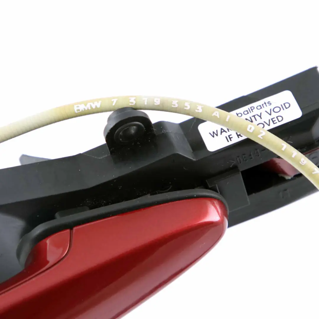  Door Grab Handle BMW F25 X3 Rear Left N/S Outside Vermilionrot Vermilion Red A82 - SKU 7319353-VER1 - Part number 7319353
