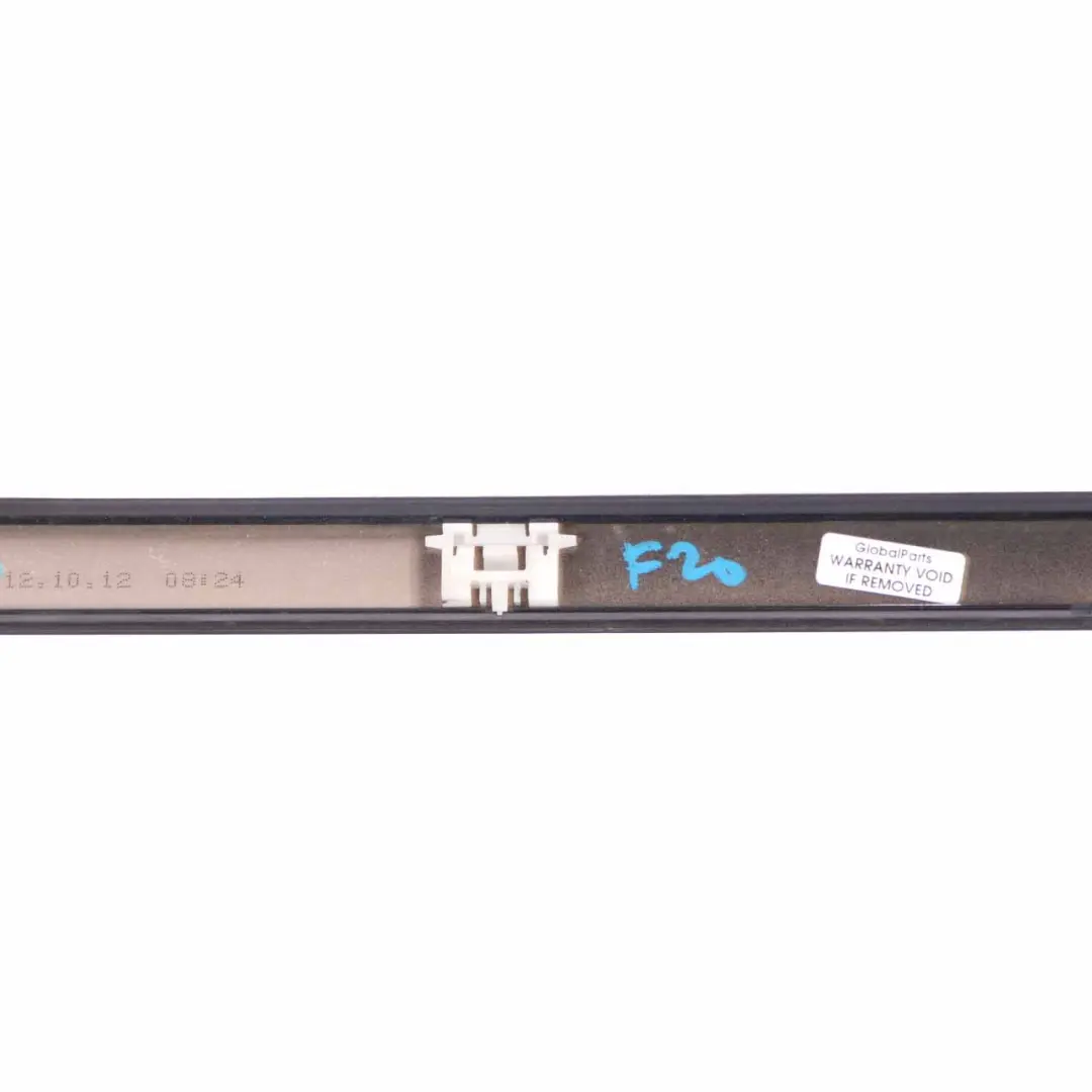BMW F20 F21 Left N/S Roof Moulding Gutter Rail Trim Black Sapphire Metallic 475 - SKU 7319535-BS - Part number 7319535