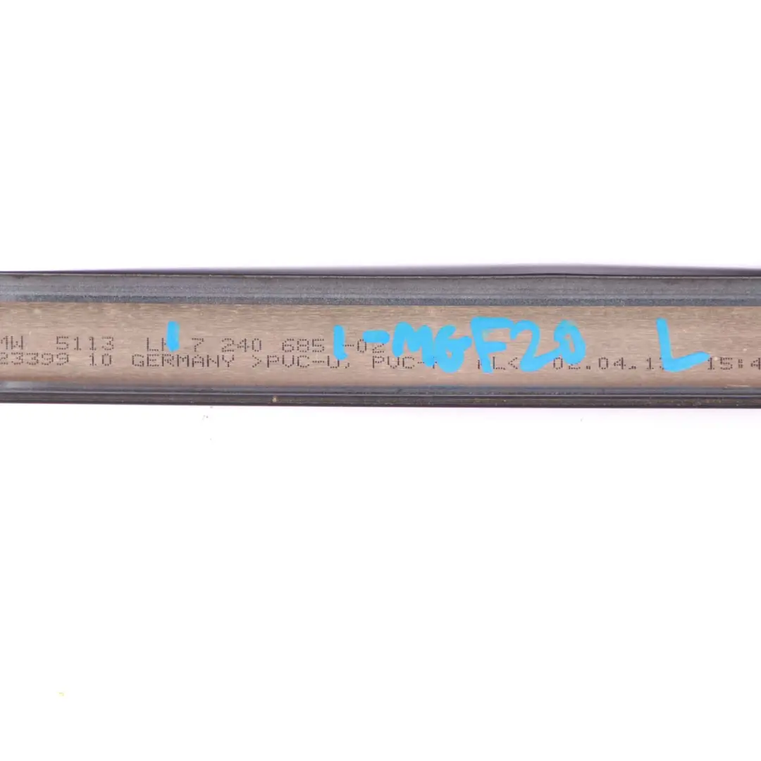 Left N/S Roof Moulding Gutter Rail Trim Mineralgrau B39 to BMW 1 Series F20 F21 with Part number 7319535 BMW 1 Series F20 F21 Left N/S Roof Moulding Gutter Rail Trim Mineralgrau B39 - SKU 7319535-MG - Part number 7319535