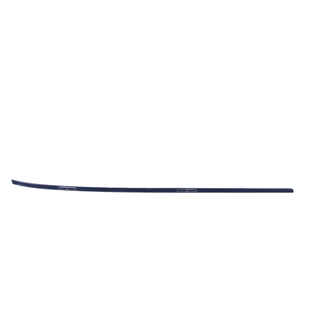 BMW F20 F21 Right O/S Roof Moulding Gutter Rail Trim Tiefseeblau Blue - A76 - SKU 7319536-DSB - Part number 7319536