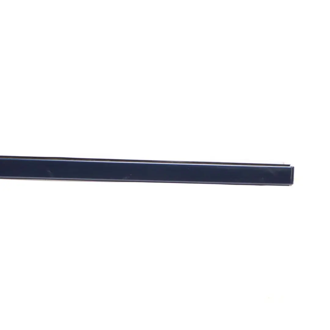 BMW F20 F21 Right O/S Roof Moulding Gutter Rail Trim Tiefseeblau Blue - A76 - SKU 7319536-DSB - Part number 7319536
