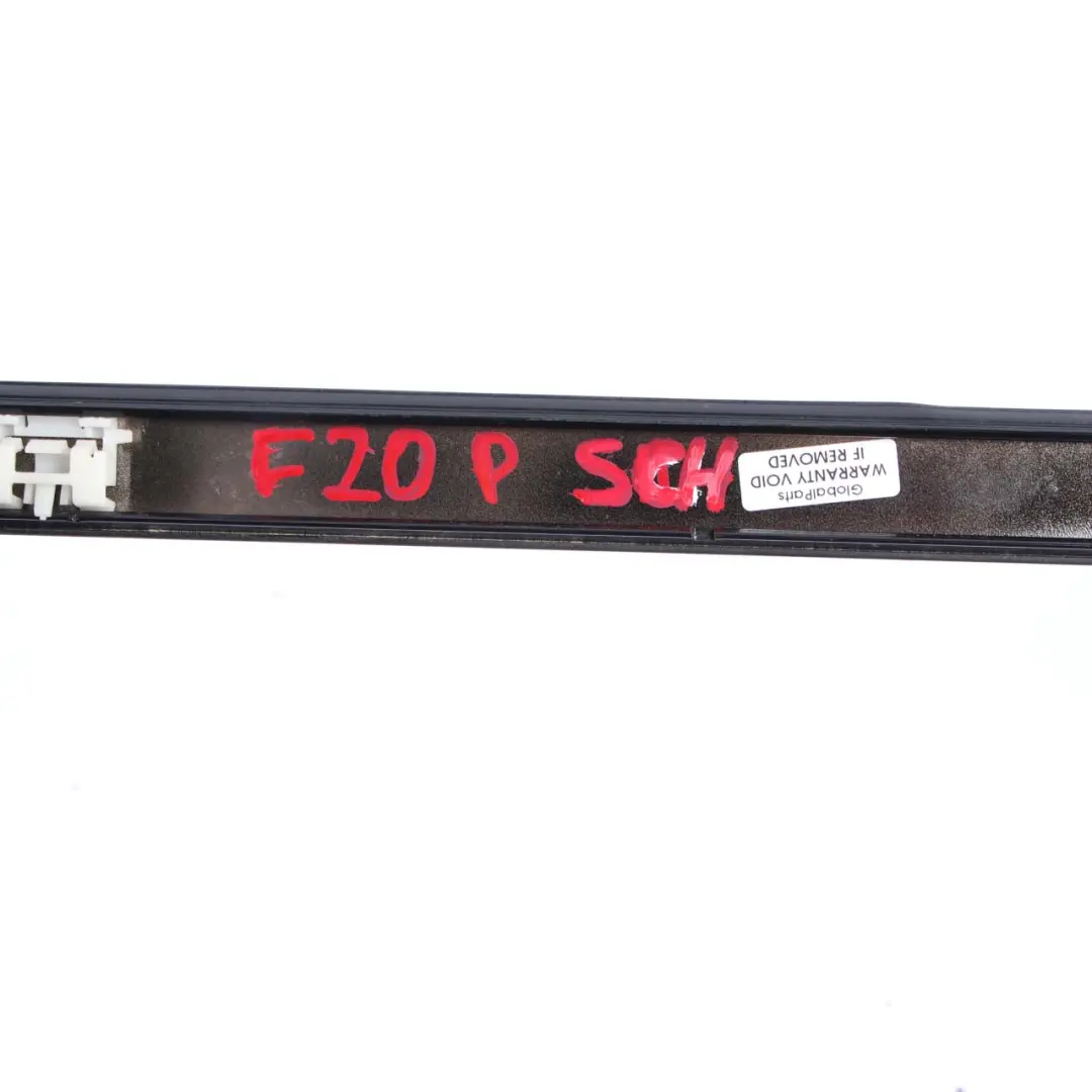 BMW F20 F21 Moulure de toit droite Gouttière Rail Trim Schwarz 2 Black - SKU 7319536-SCH - Numéro de pièce 7319536